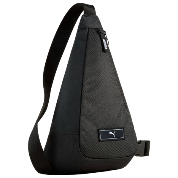 Geantă de umăr Puma Deck Sling Bag  / White Black / 4l photo 1