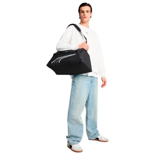 Сумка спортивная Puma Fundamentals Small Sports Bag 34л / Черный  photo 4