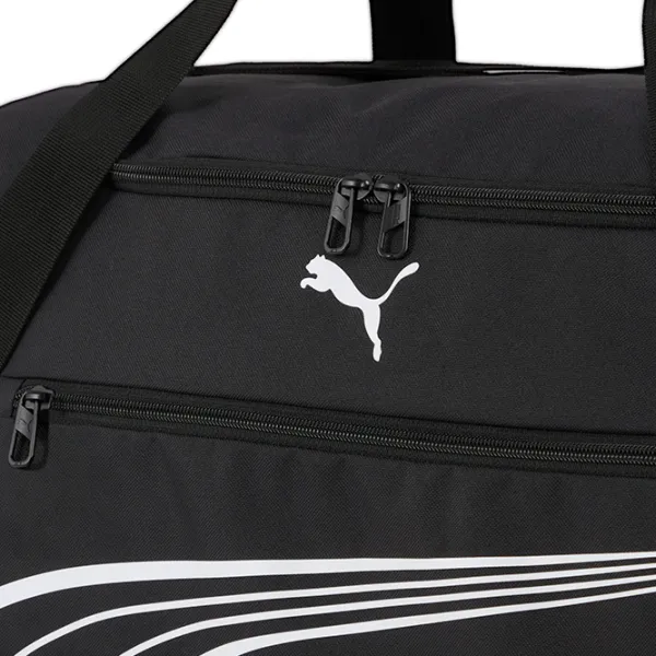 Geantă sportivă Puma Fundamentals Medium Sports Bag 49l / Black  photo 4 Geantă sportivă Puma Fundamentals Medium Sports Bag 49l / Black  photo 4