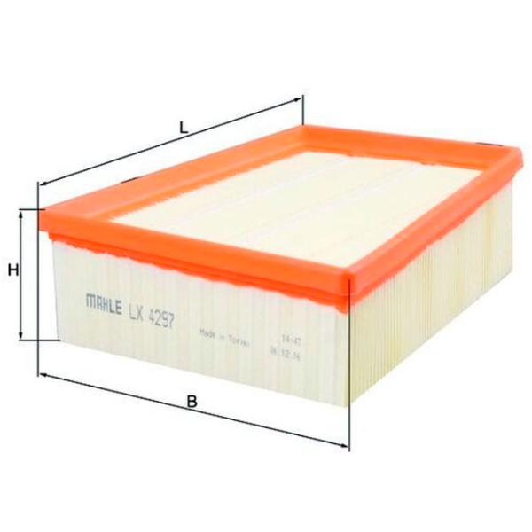 Воздушный фильтр Mahle LX 4297 MHL-LX 4297 photo 5