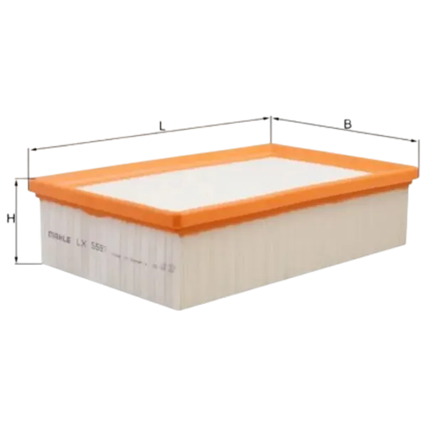 Воздушный фильтр Mahle LX 5597 MHL-LX 5597 photo 2 Воздушный фильтр Mahle LX 5597 MHL-LX 5597 photo 2