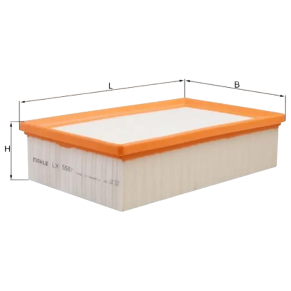 Воздушный фильтр Mahle LX 5597 MHL-LX 5597 photo 2 Воздушный фильтр Mahle LX 5597 MHL-LX 5597 photo 2