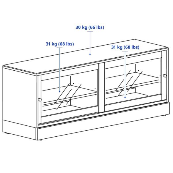 Comodă TV Ikea Havsta 62 x 160 x 47 / PAL photo 3
