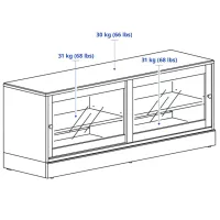 Тумба под телевизор Ikea Havsta 62 x 160 x 47см / ДСП photo 3