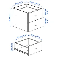 Тумба под телевизор Ikea Kallax 60 x 147 x 39см / ДСП photo 5