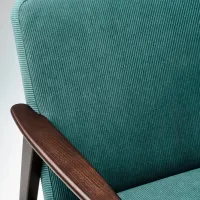 Fotoliu Ikea Ekenaset Brown Turquoise photo 6