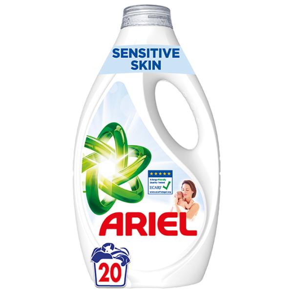 Gel de spălare Ariel Liquid Sensitive  Număr spălări: 20 photo 1