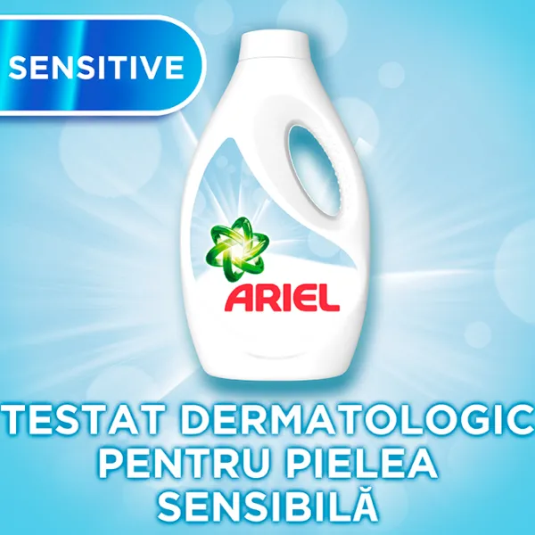 Gel de spălare Ariel Liquid Sensitive  Număr spălări: 20 photo 9