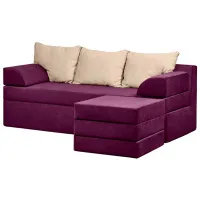 Canapea de colț Edka Sirius (01237375) Stofă / Dark Purple photo 3