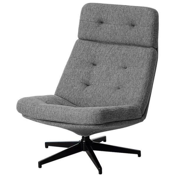 Fotoliu Ikea Havberg Black Gray photo 1 Fotoliu Ikea Havberg Black Gray photo 1