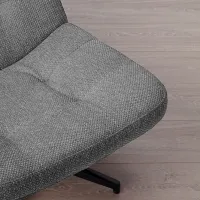Fotoliu Ikea Havberg Black Gray photo 4
