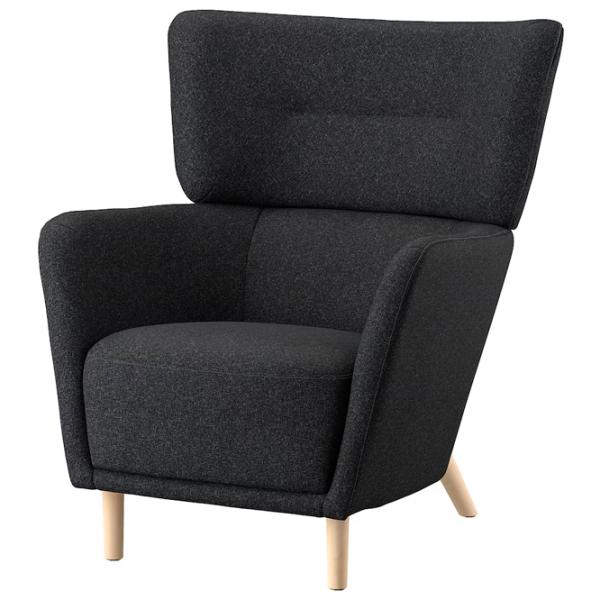 Fotoliu Ikea Oskarshamn Beige Dark Gray photo 1 Fotoliu Ikea Oskarshamn Beige Dark Gray photo 1