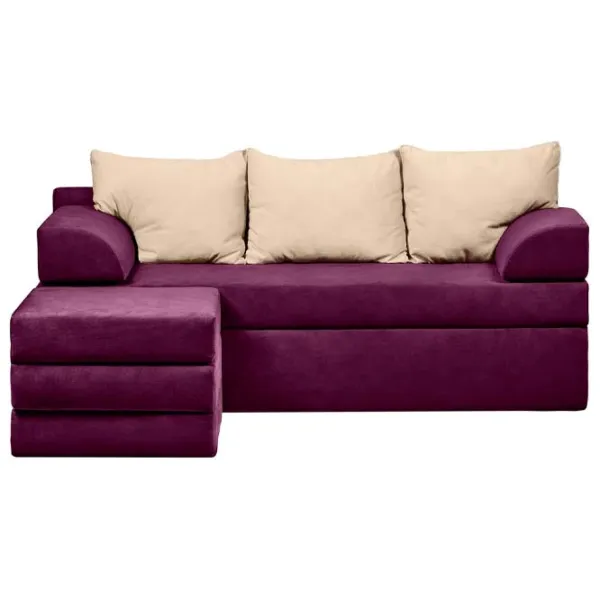 Canapea de colț Edka Sirius (01237376) Stofă / Dark Purple photo 3