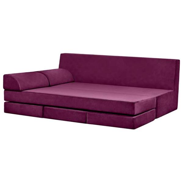 Canapea de colț Edka Sirius (01237376) Stofă / Dark Purple photo 4
