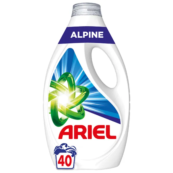 Gel de spălare Ariel Liquid Alpine  Număr spălări: 40 photo 1