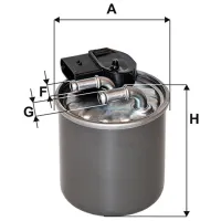 Топливный фильтр Wix Filters WX-WF8497 90.5 мм photo 2
