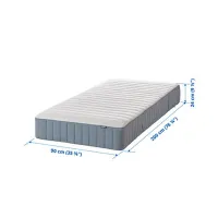 Ортопедический матрас Ikea Valevag 90 x 200 см Высота матраса: 24 см photo 3