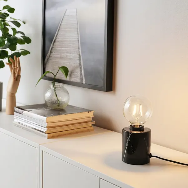 Настольная лампа Ikea Markfrost/Lunnom Черный photo 4 Настольная лампа Ikea Markfrost/Lunnom Черный photo 4