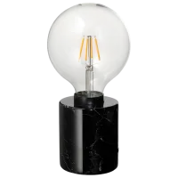 Настольная лампа Ikea Markfrost/Lunnom Черный