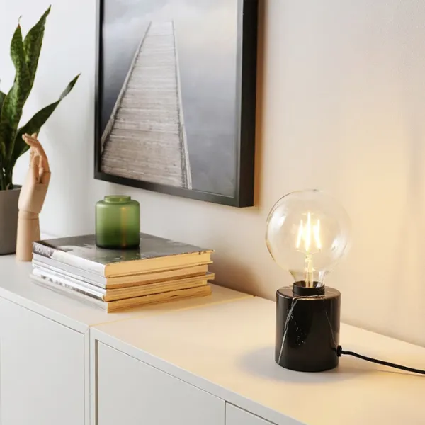 Настольная лампа Ikea Markfrost/Lunnom Черный photo 5 Настольная лампа Ikea Markfrost/Lunnom Черный photo 5