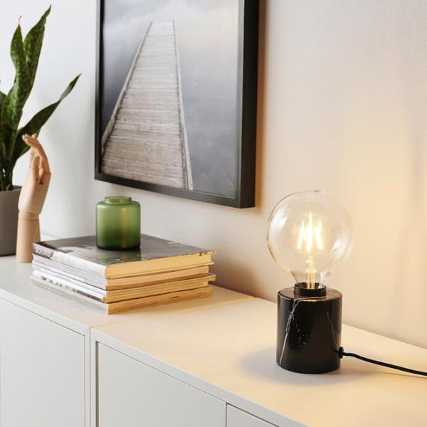 Настольная лампа Ikea Markfrost/Lunnom Черный photo 5 Настольная лампа Ikea Markfrost/Lunnom Черный photo 5