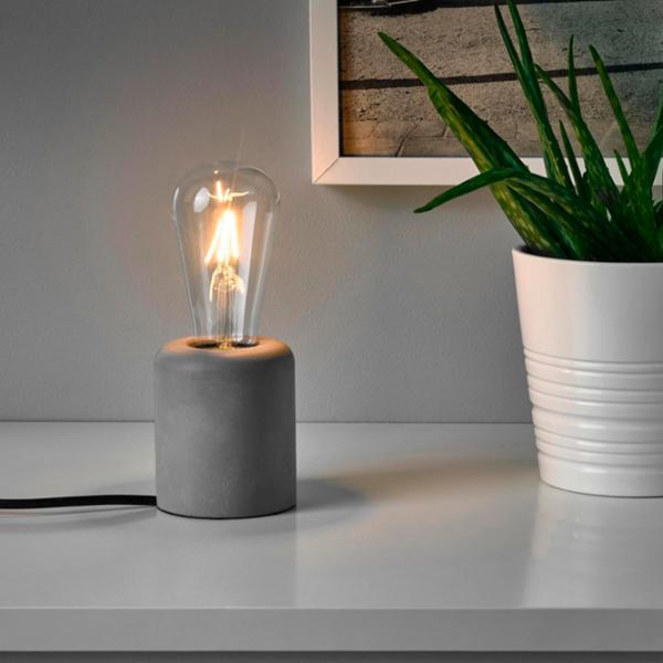 Lampă de masă Ikea Rasegel Gray photo 4