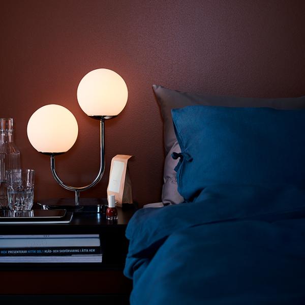 Настольная лампа Ikea Simrishamn Хром photo 3 Настольная лампа Ikea Simrishamn Хром photo 3