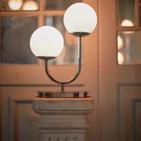 Lampă de masă Ikea Simrishamn Crom photo 9