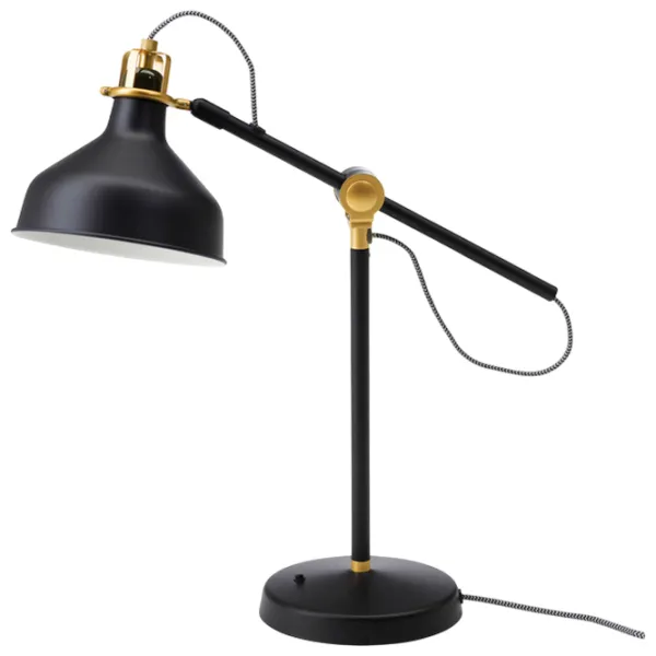 Настольная лампа Ikea Ranarp Черный photo 2 Настольная лампа Ikea Ranarp Черный photo 2