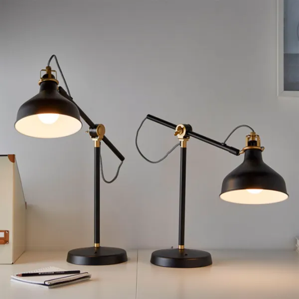 Настольная лампа Ikea Ranarp Черный photo 6 Настольная лампа Ikea Ranarp Черный photo 6