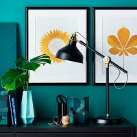Lampă de masă Ikea Ranarp Black photo 7