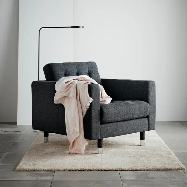 Кресло Ikea Landskrona Нержавеющая сталь Тёмно-серый photo 7 Кресло Ikea Landskrona Нержавеющая сталь Тёмно-серый photo 7