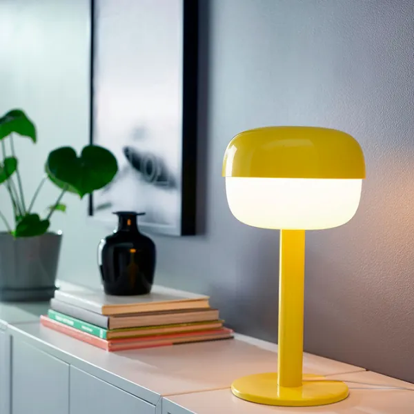 Настольная лампа Ikea Blasverk Желтый photo 6 Настольная лампа Ikea Blasverk Желтый photo 6