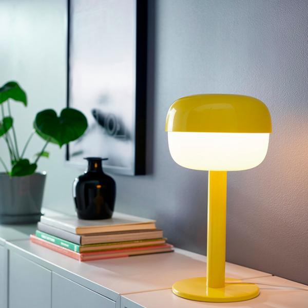 Настольная лампа Ikea Blasverk Желтый photo 6 Настольная лампа Ikea Blasverk Желтый photo 6