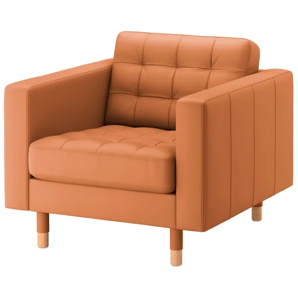 Fotoliu Ikea Landkrona Brown  photo 1