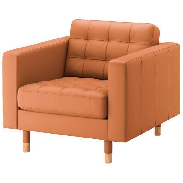 Fotoliu Ikea Landkrona Brown  photo 1