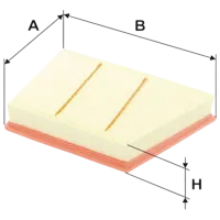 Воздушный фильтр Wix Filters WA9751 WX-WA9751