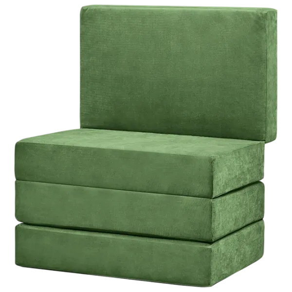 Fotoliu moale pliabil Edka M27  Green / Stofă  photo 1