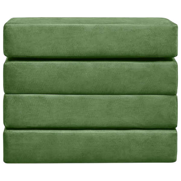 Fotoliu moale pliabil Edka M27  Green / Stofă  photo 2