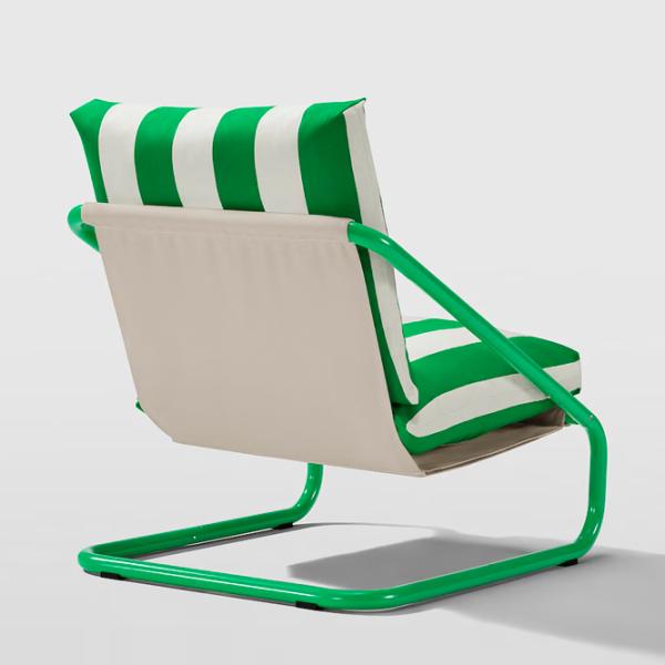 Scaun de grădină Ikea Onnestad/Radbyn Oțel / Poliester / Green White photo 4