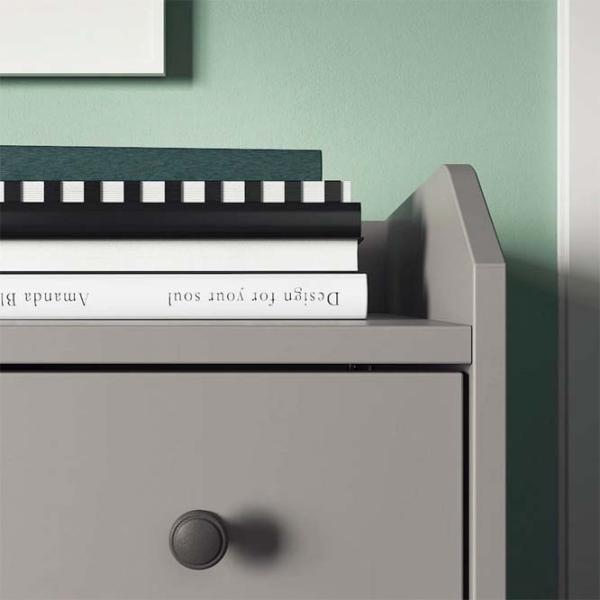 Dulap pentru antreu Ikea Hauga MDF / Gray photo 3