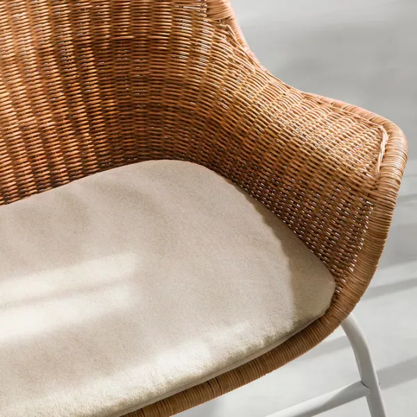 Садовый стул Ikea Fryksas/Risane Натуральный ротанг / Натуральный ротанг / Бежевый White photo 6