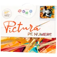 Pictură pe numere Art Gallery Vacuță printre floarea soarelui EX8194 40 x 30 cm / Verticală photo 2
