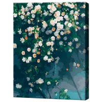 Картина по номерам Art Gallery Цветущий куст EX8733 40 x 30 cm / Вертикальная