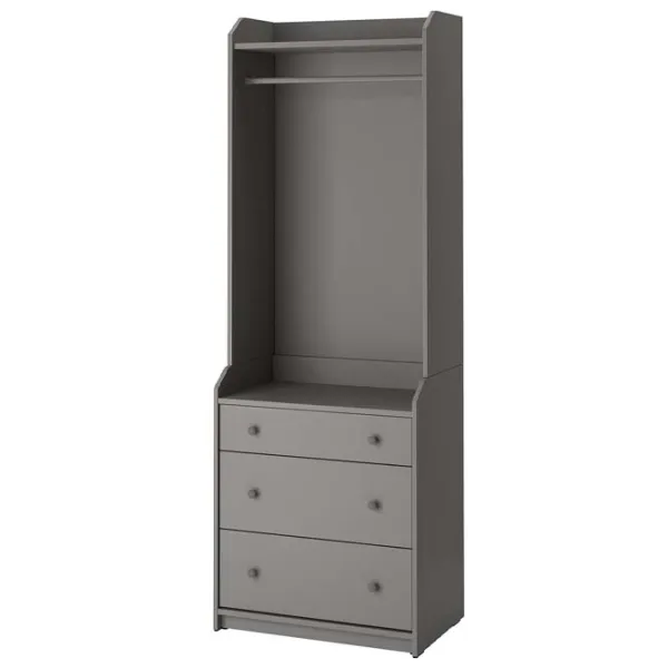 Dulap pentru antreu Ikea Hauga MDF / Gray photo 1 Dulap pentru antreu Ikea Hauga MDF / Gray photo 1