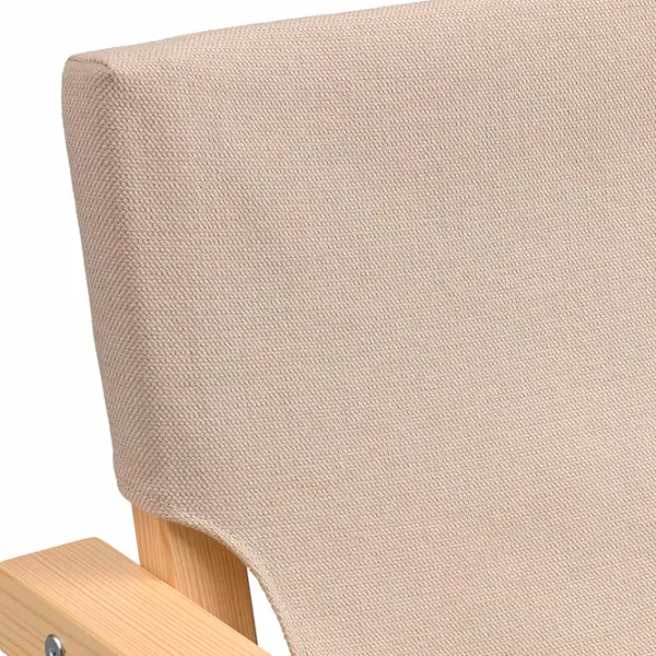 Scaun de grădină Ikea Sjalso Pin Masiv / Poliester / Beige Beige photo 5 Scaun de grădină Ikea Sjalso Pin Masiv / Poliester / Beige Beige photo 5