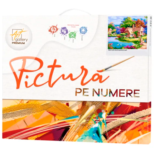 Pictură pe numere Art Gallery Satul vara EX8426 40 x 30 cm / Orizontală photo 3