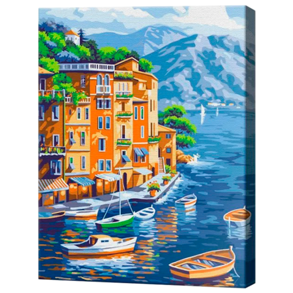 Картина по номерам Art Gallery Туристический городок EX7667 40 x 30 cm / Вертикальная photo 1 Картина по номерам Art Gallery Туристический городок EX7667 40 x 30 cm / Вертикальная photo 1