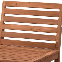 Садовый стул Ikea Nammaro Массив / Массив / Коричневый Brown photo 3