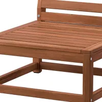 Садовый стул Ikea Nammaro Массив / Массив / Коричневый Brown photo 5